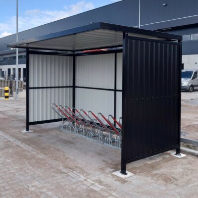 Leipzig fietsoverkapping: voordelig, duurzaam en perfect voor fietsen, materiaalopslag of rokersoverkapping