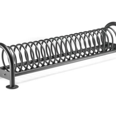 De rijwielrekken uit deze serie bewijzen dat Design fietsparkeren niet altijd duur hoeft te zijn. Daarnaast zijn deze fietsrekken ook in rvs leverbaar.