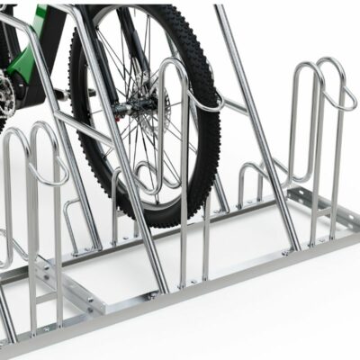 Door de vormgeving ideaal fietsenrek voor elektrische fietsen