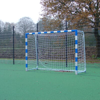 Onze zaaldoelen kunnen ook prima buiten gebruikt worden.