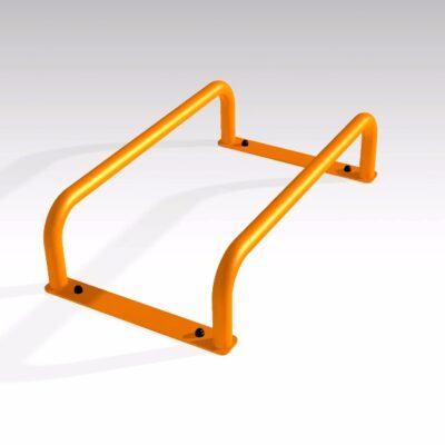 De handstandbars mogen in uw calisthenics park natuurkijk niet ontbreken