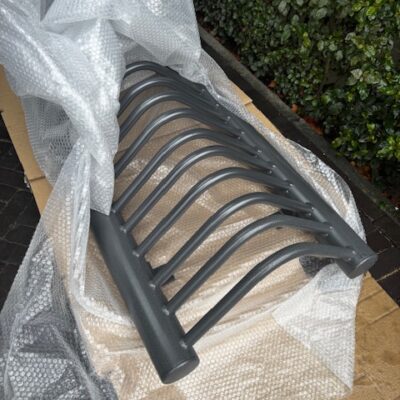 Een prachtig, uniek fietsenrek