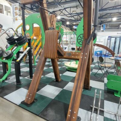 Alternative view of Outdoor krachttrainingsmachine voor deadlifts