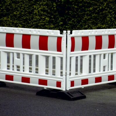 Verplaatsbare kunststof veiligheids hekken