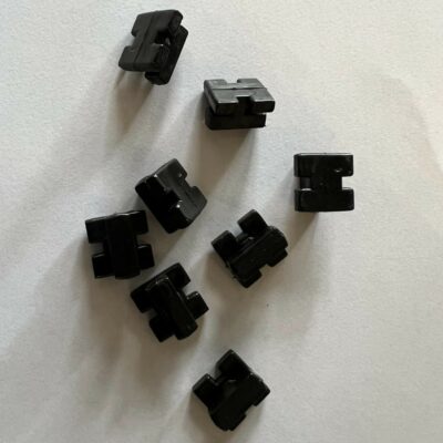 De duurzame en zeer voordelige nethaken voor doelen met een glijgoot van 8mm.