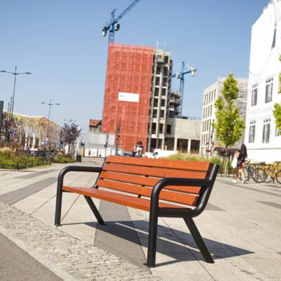 Hoogwaardige kwaliteit en een modern design> Door de zijleuningen ook ideaal voor met name ouderen.