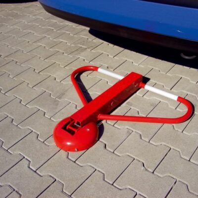 Neerklapbare parkeerbeugel model Flex. Hoogwaardig afgewerkt en scherp geprijsd!