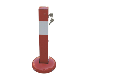 Meeverende anti parkeerpaal