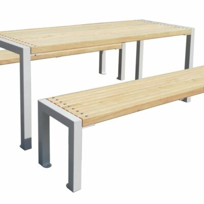 Picknicktafel inclusief parkbanken met of zonder rugleuning, model Bologna