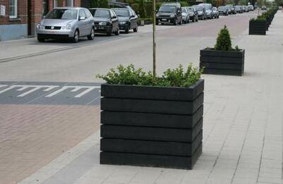 Plantenbak Agora, leverbaar in diverse afmetingen en kleuren