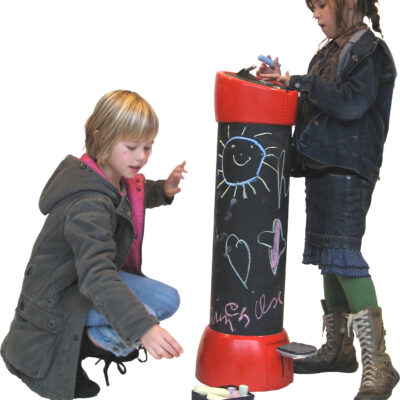 Aangepast ontwerp met krijtbord.