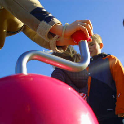 Human powered, zelf energie opwekken, geen stroomaansluiting nodig.