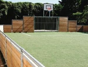 Voetbalkooi -pannacourt