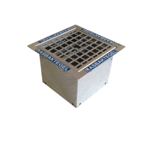 Tegel asbak, hier afgebeeld in de extra diepe uitvoering.