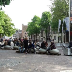 Smarties op het Domplein