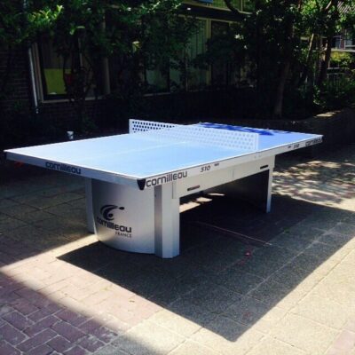 Tafeltennistafel model 510. Degelijke en duurzame tafeltennistafel voor buiten van wedstrijdformaat.
