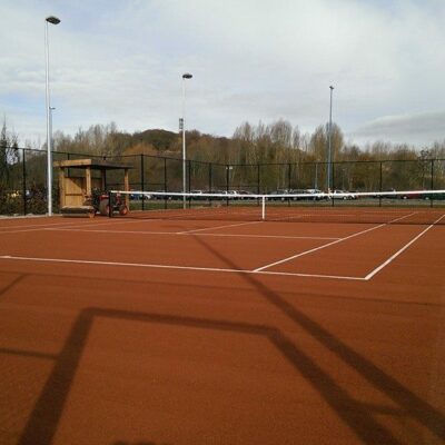 Tennisnetten met een hoge uv-resistentie.