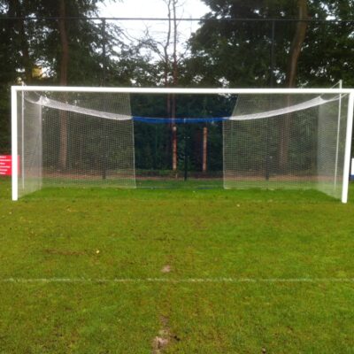 Antivandaal voetbaldoel -netten in 2 kleuren, voor kooimodel of WK voetbaldoelen.
