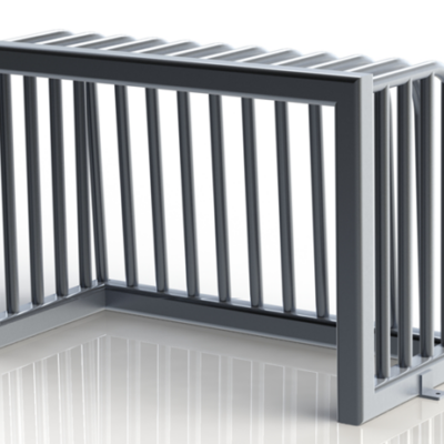 Met de lippen aan de zijkant van dit doel, kunt u deze anti vandalisme voetbaldoelen eenvoudig op de ondergrond bevestigen. Een aanwinst voor ieder speel- en schoolplein.